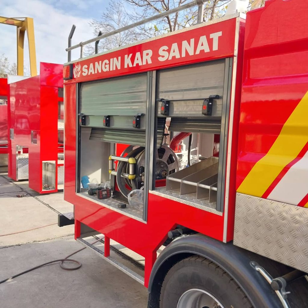 درب کرکره آلومینیومی