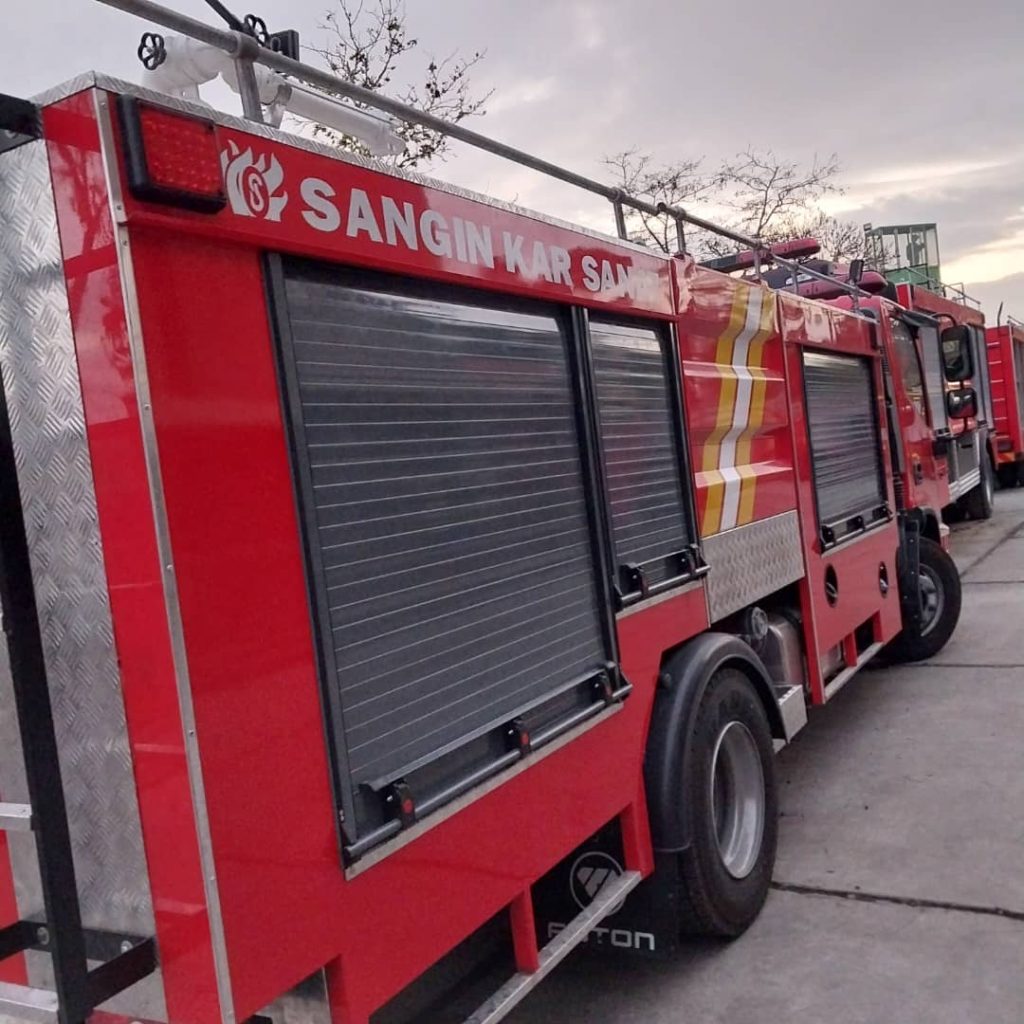 درب کرکره آلومینیومی 